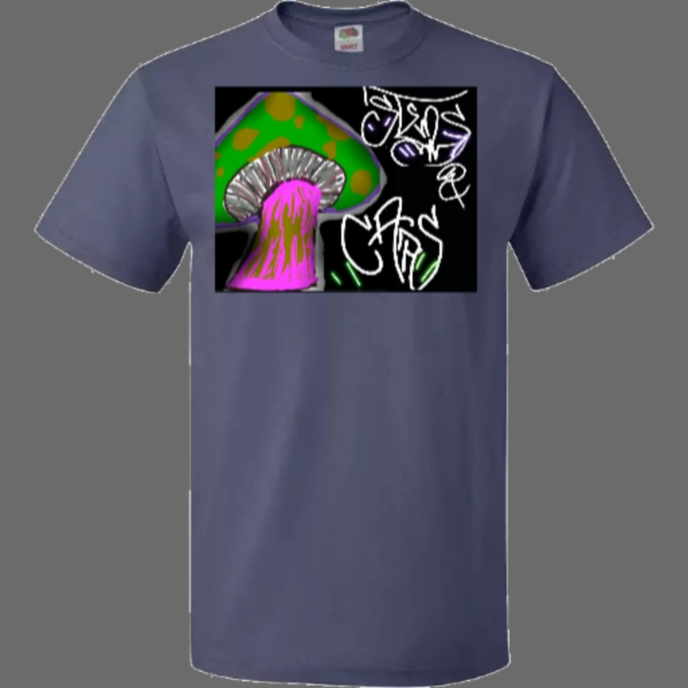 Psychodellic shroom t shirt